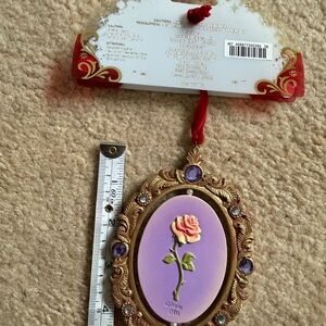 Disney Belle and Rose Ornament
